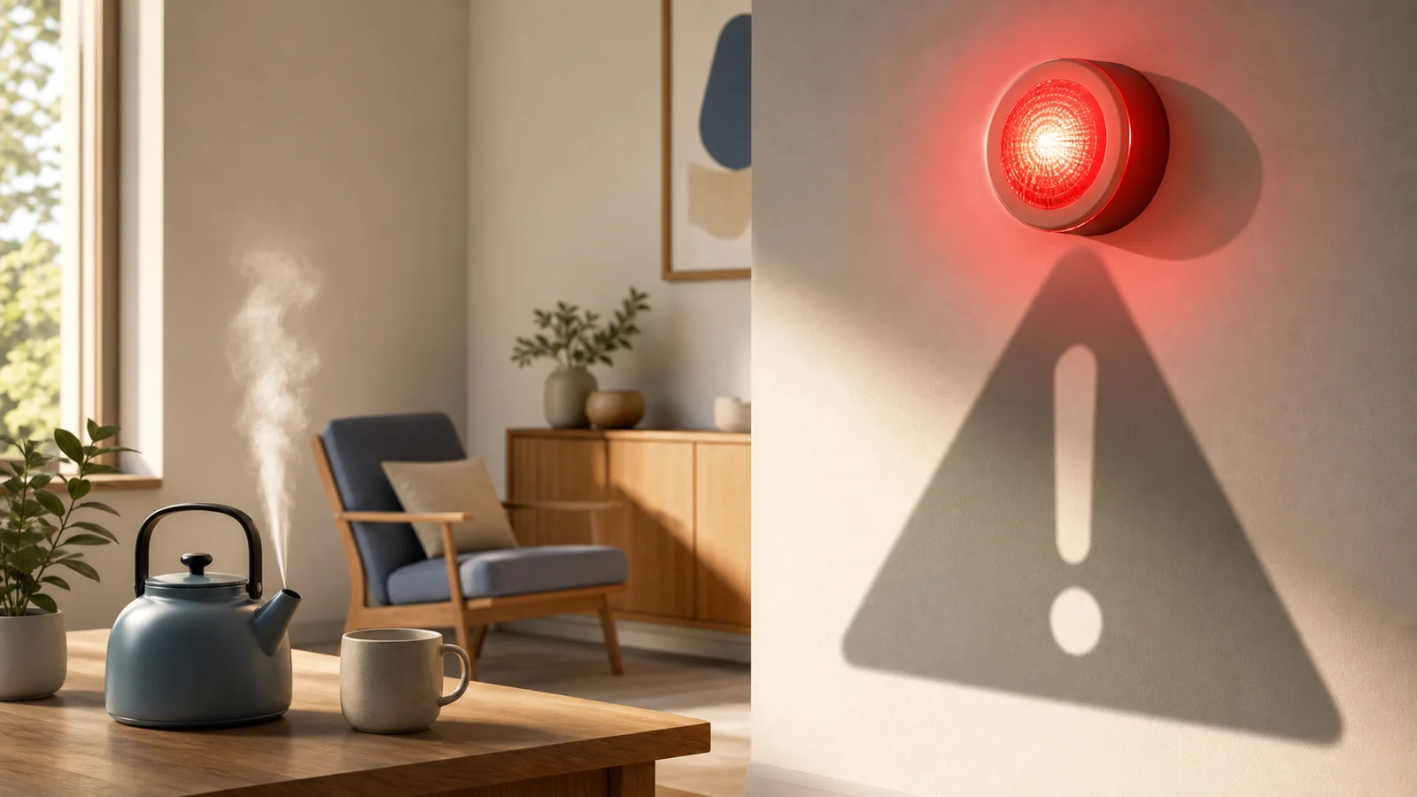 Anxiety without reason as an overly sensitive danger alarm
