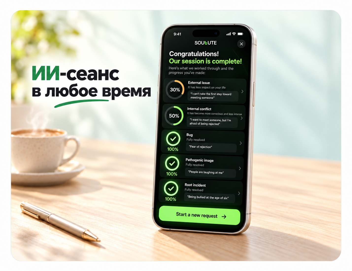 ИИ-сеансы Soulute